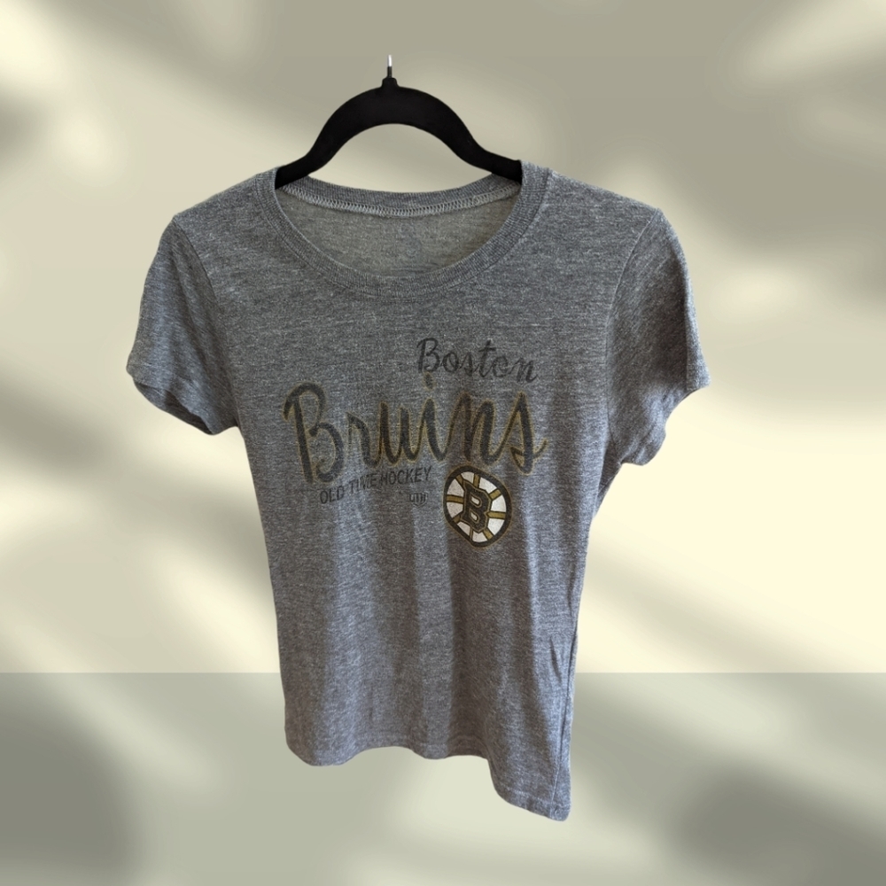 Old Time Hockey Bruins Tee